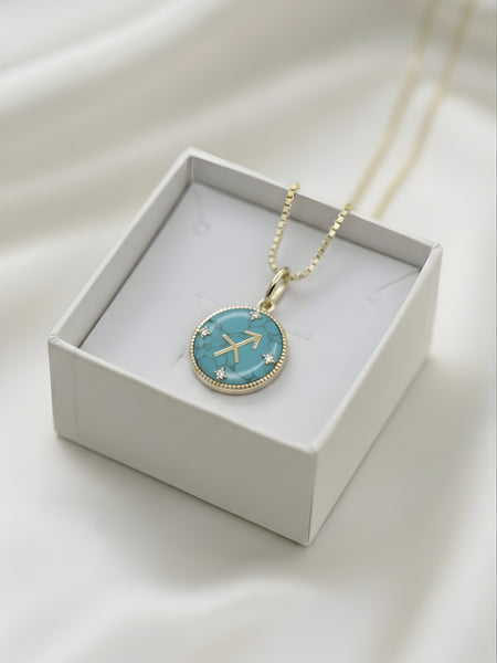 Sagittarius Zodiac Pendant