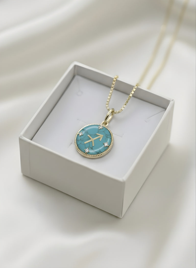 Sagittarius Zodiac Pendant
