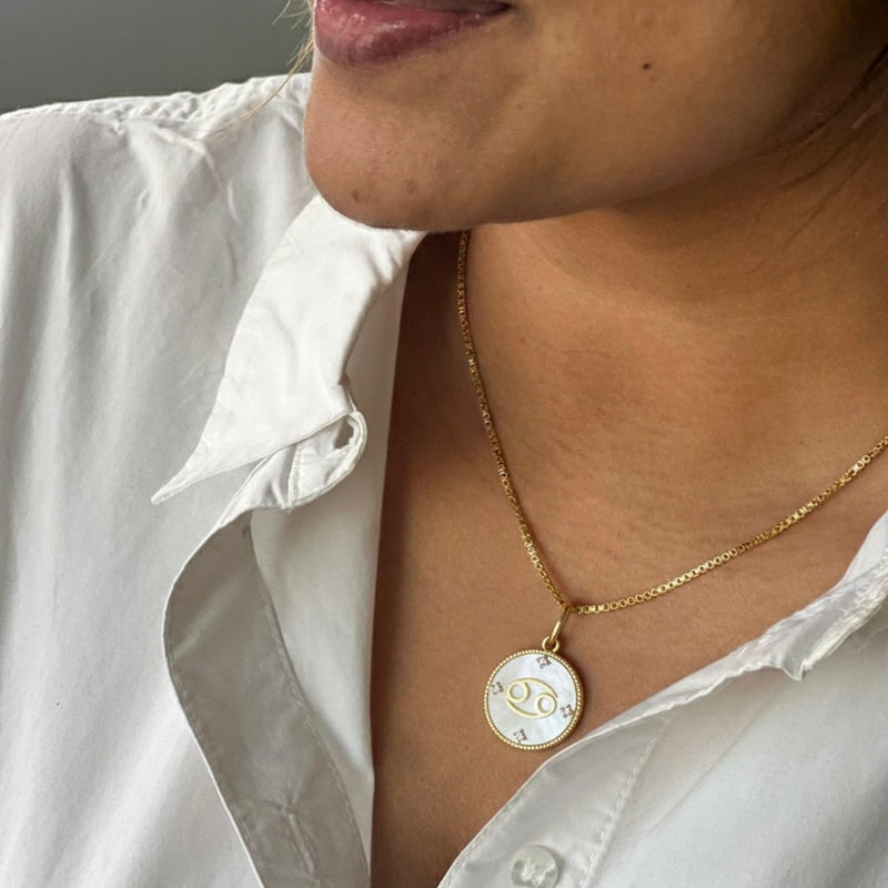 Cancer Zodiac Pendant