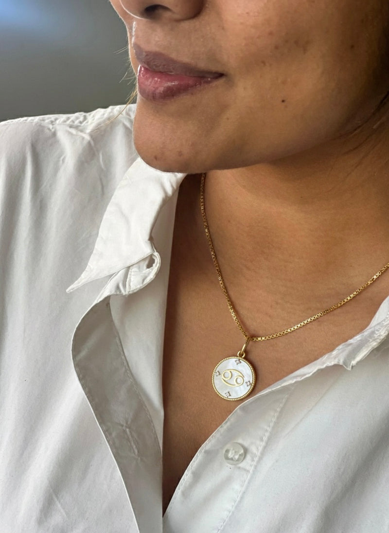 Cancer Zodiac Pendant