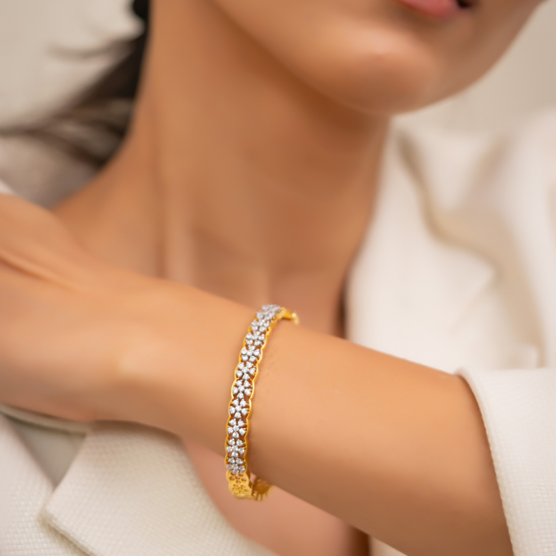 Floral Lace Bracelet