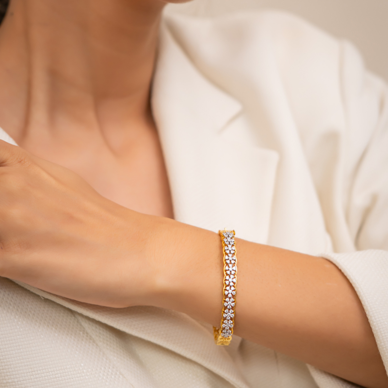 Floral Lace Bracelet