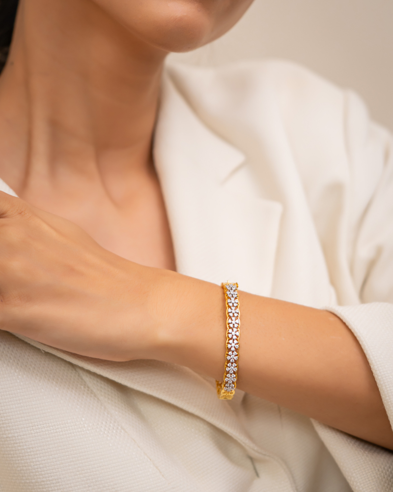 Floral Lace Bracelet