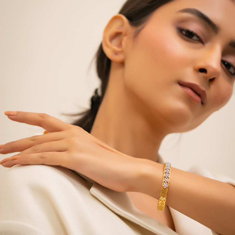 Floral Lace Bracelet