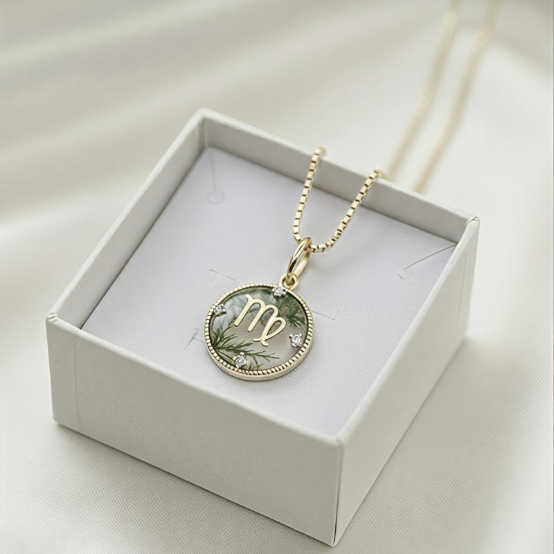 Virgo Zodiac Pendant