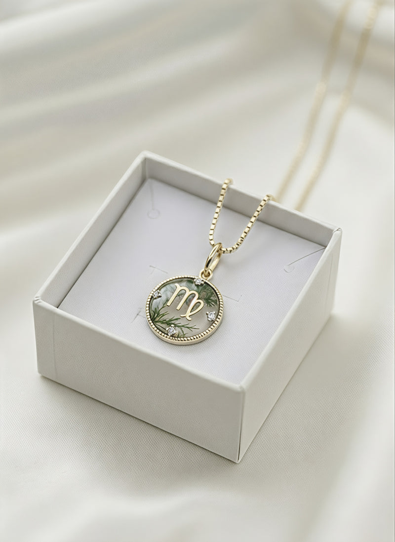 Virgo Zodiac Pendant