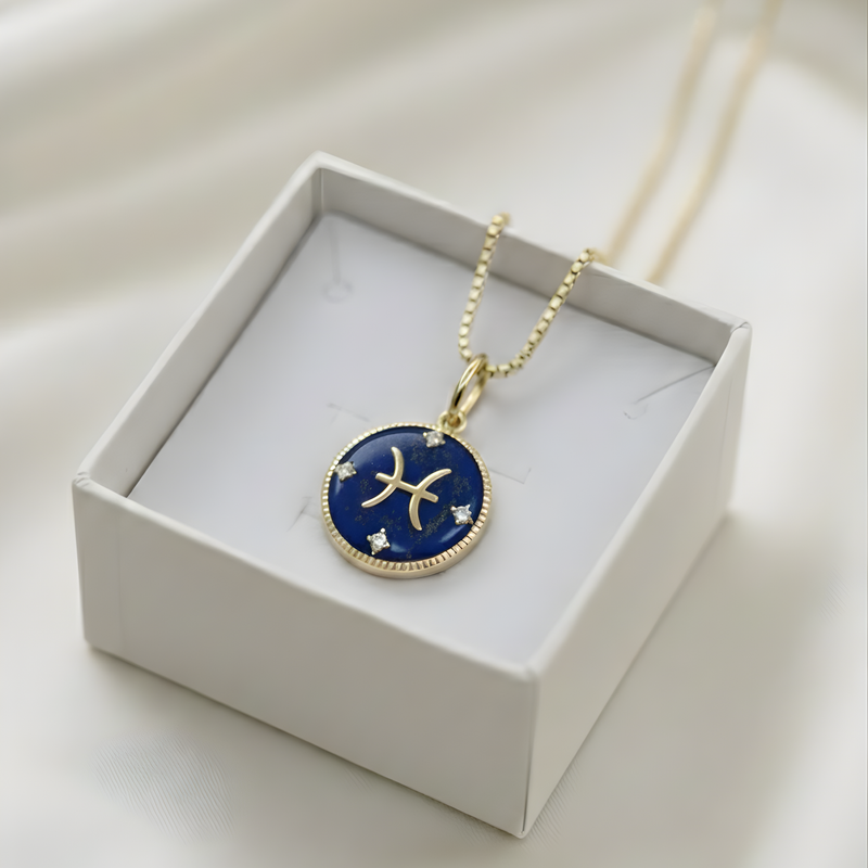 Pisces Zodiac Pendant