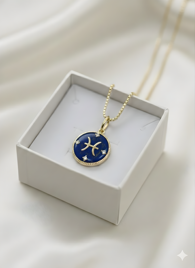 Pisces Zodiac Pendant