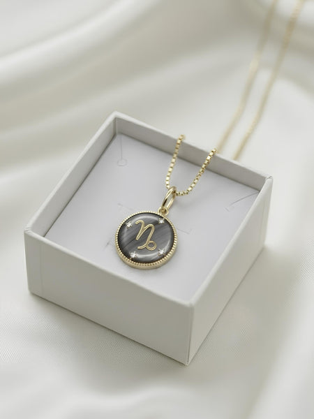 Capricorn Zodiac Pendant