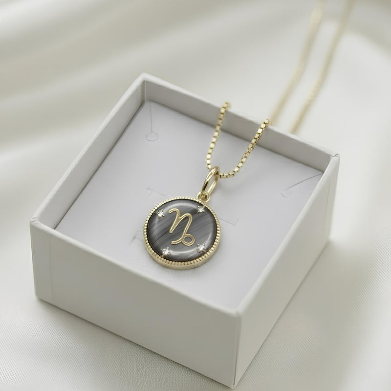 Capricorn Zodiac Pendant