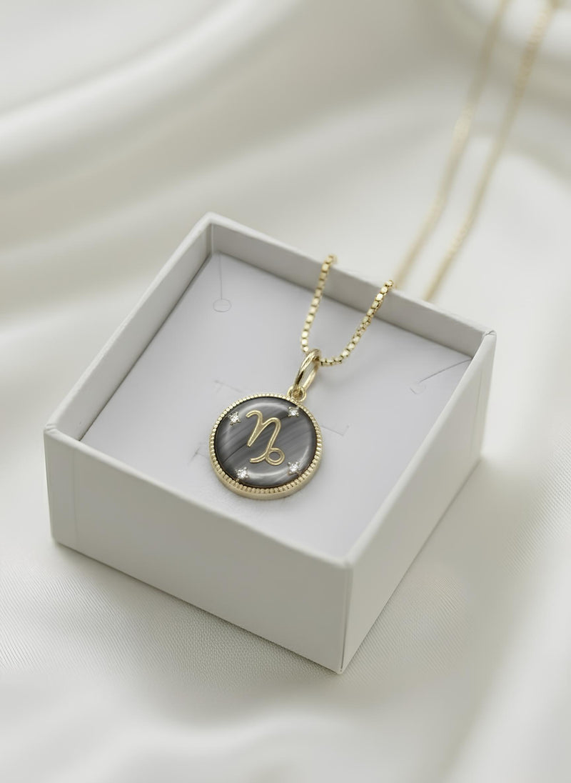 Capricorn Zodiac Pendant