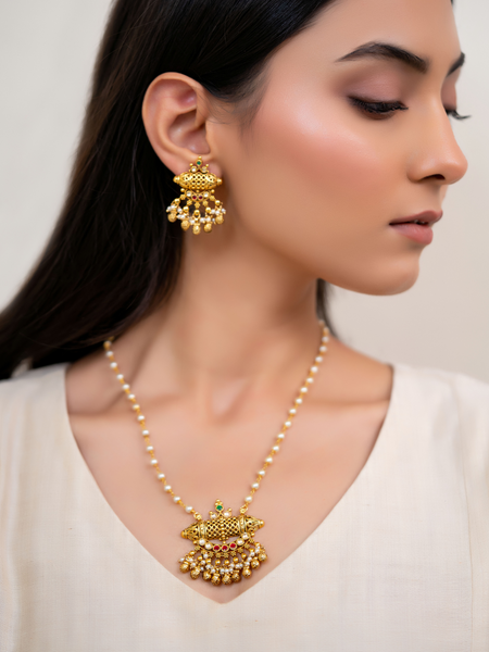 Aabha Necklace Set