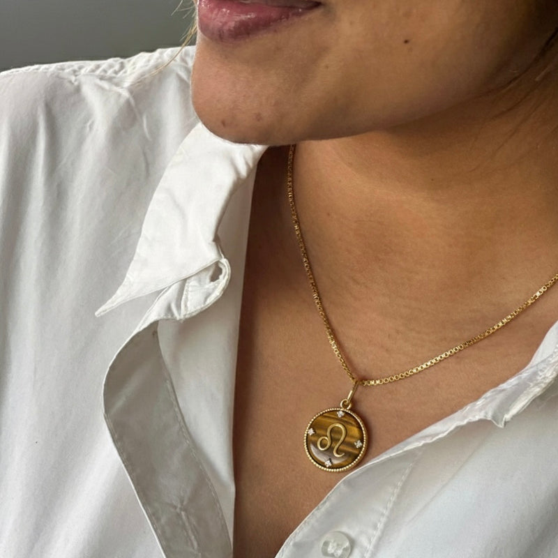 Leo Zodiac Pendant