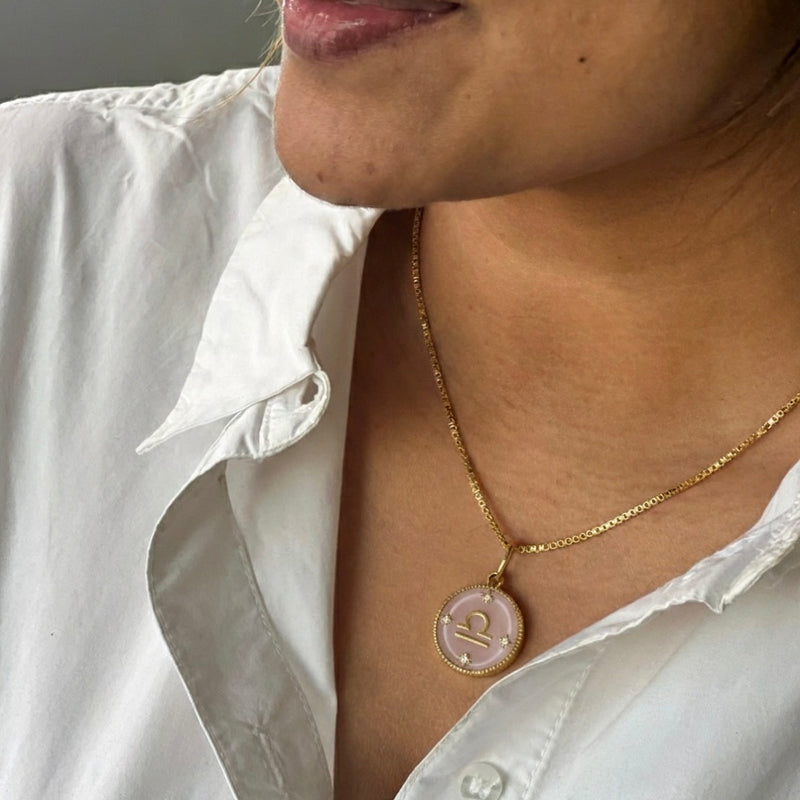 Libra Zodiac Pendant