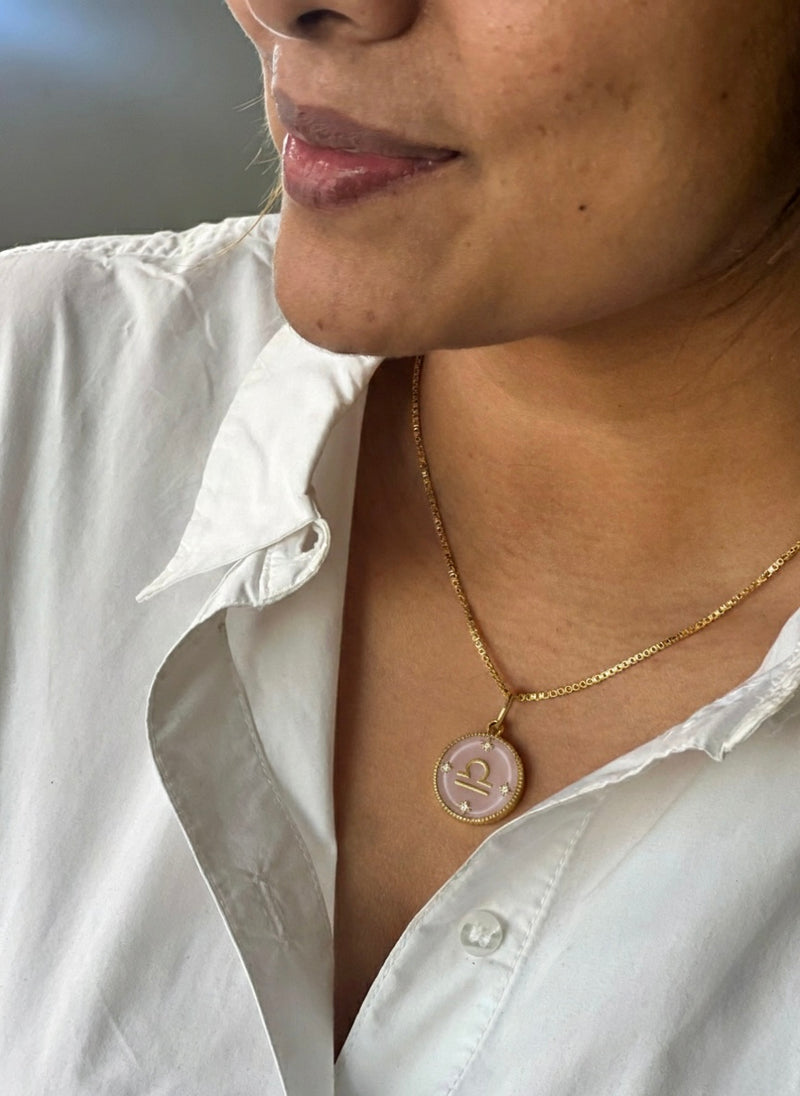 Libra Zodiac Pendant