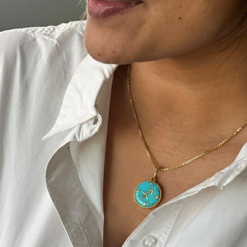 Sagittarius Zodiac Pendant