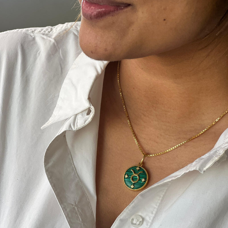 Taurus Zodiac Pendant
