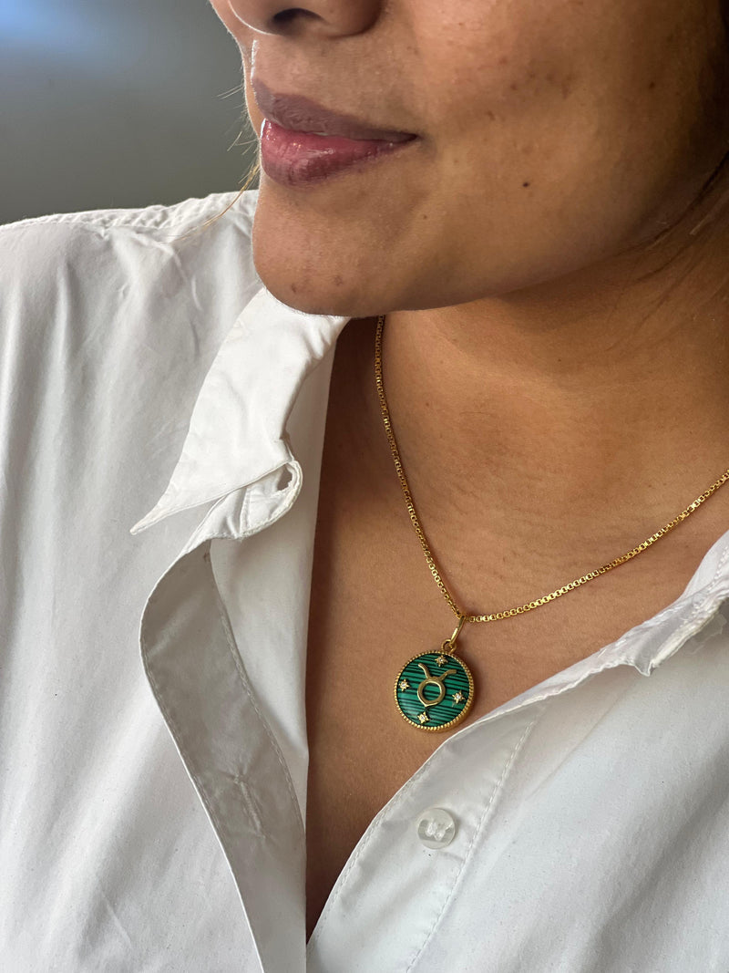 Taurus Zodiac Pendant
